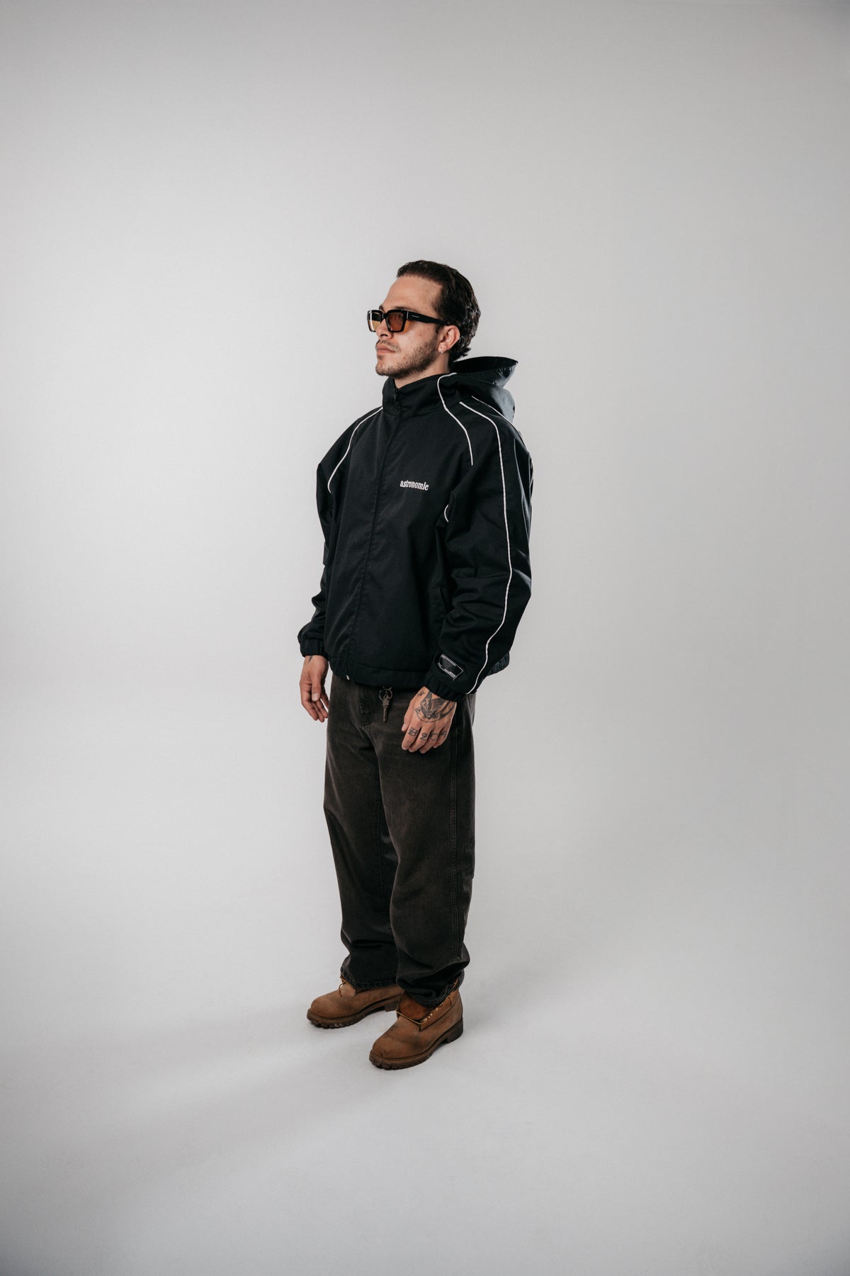Roadmap Windbreaker - Negro