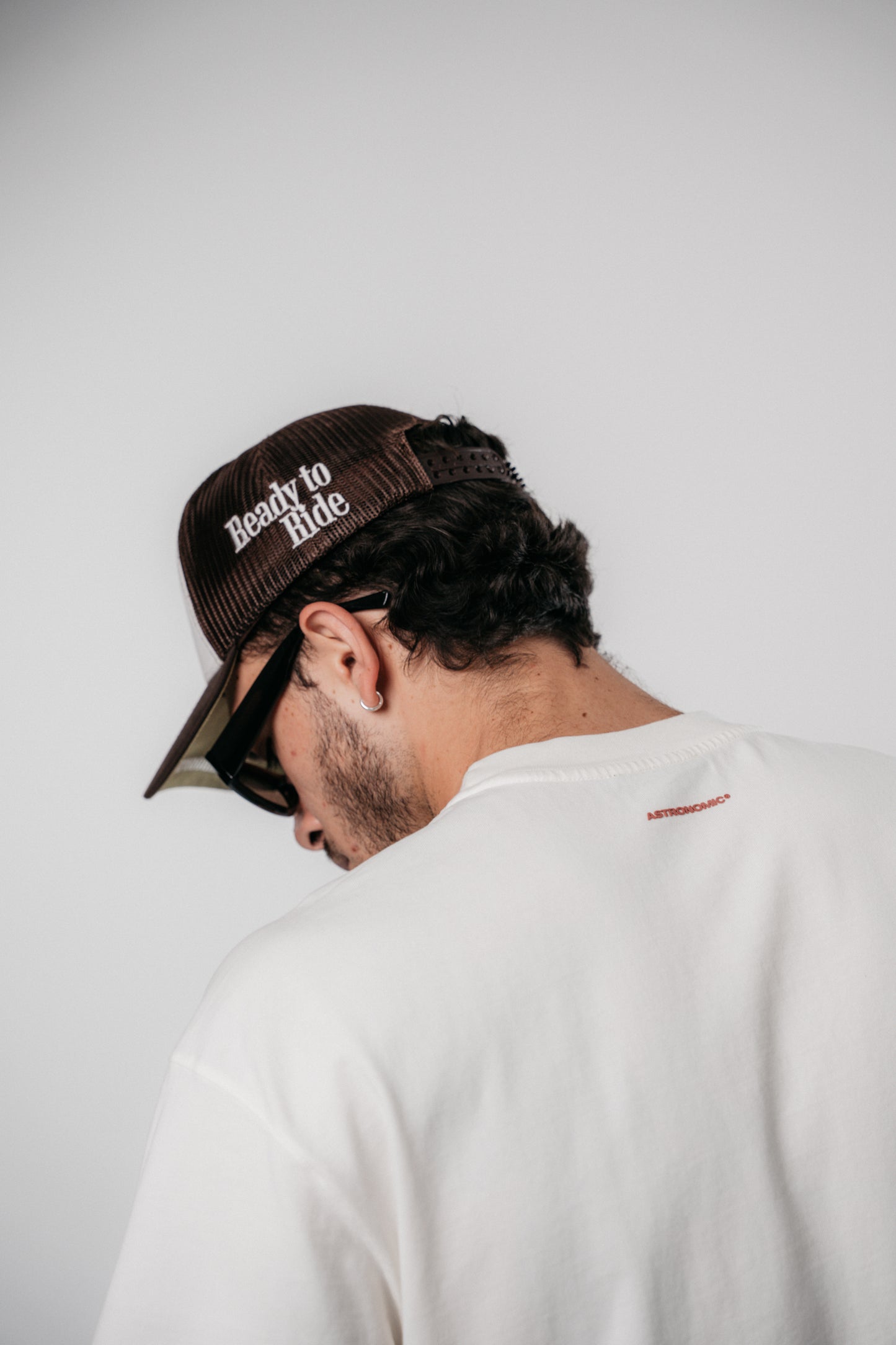 Gorra Ready To Ride - Crema y Café