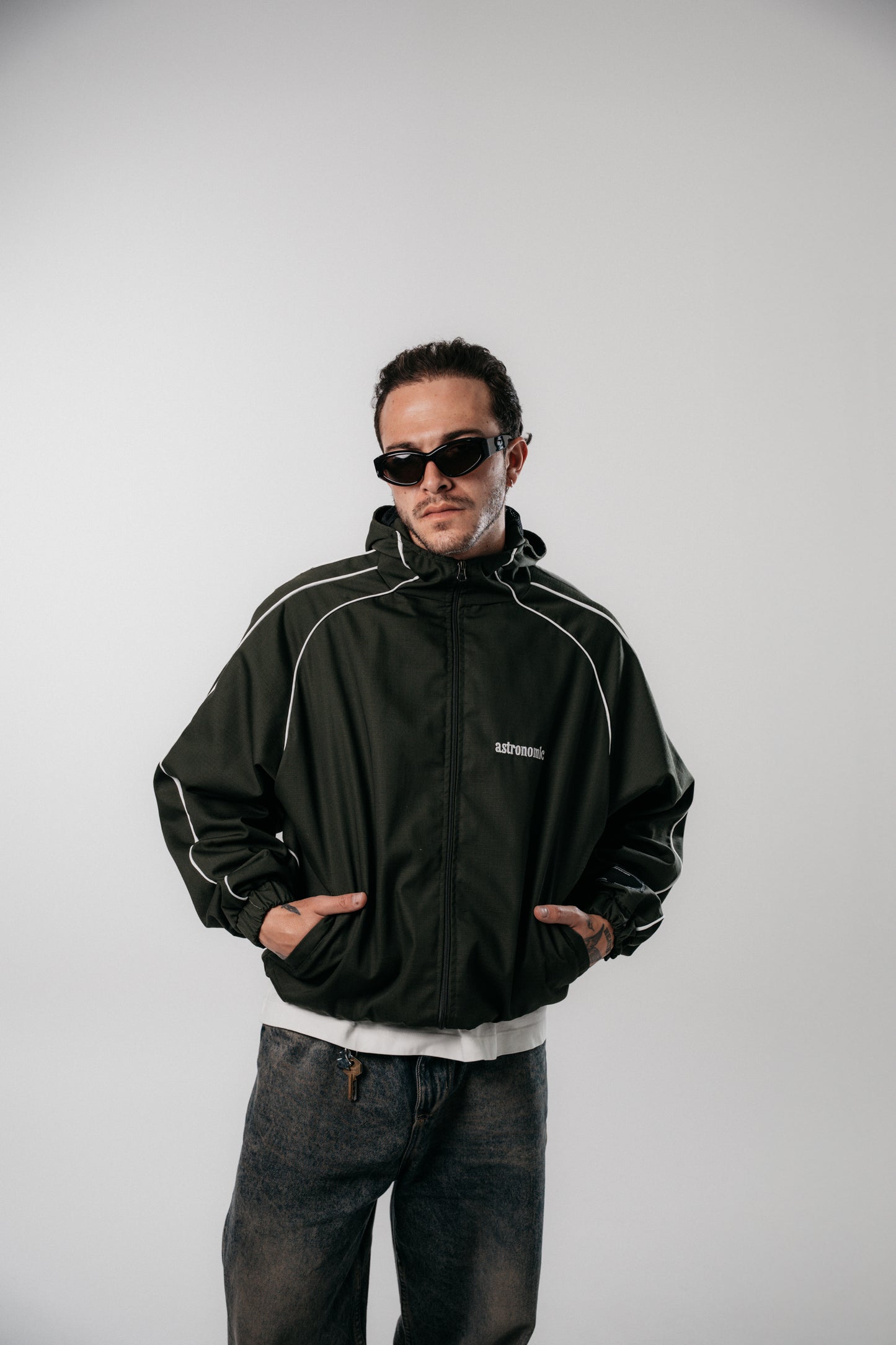 Roadmap Windbreaker - Verde Oscuro
