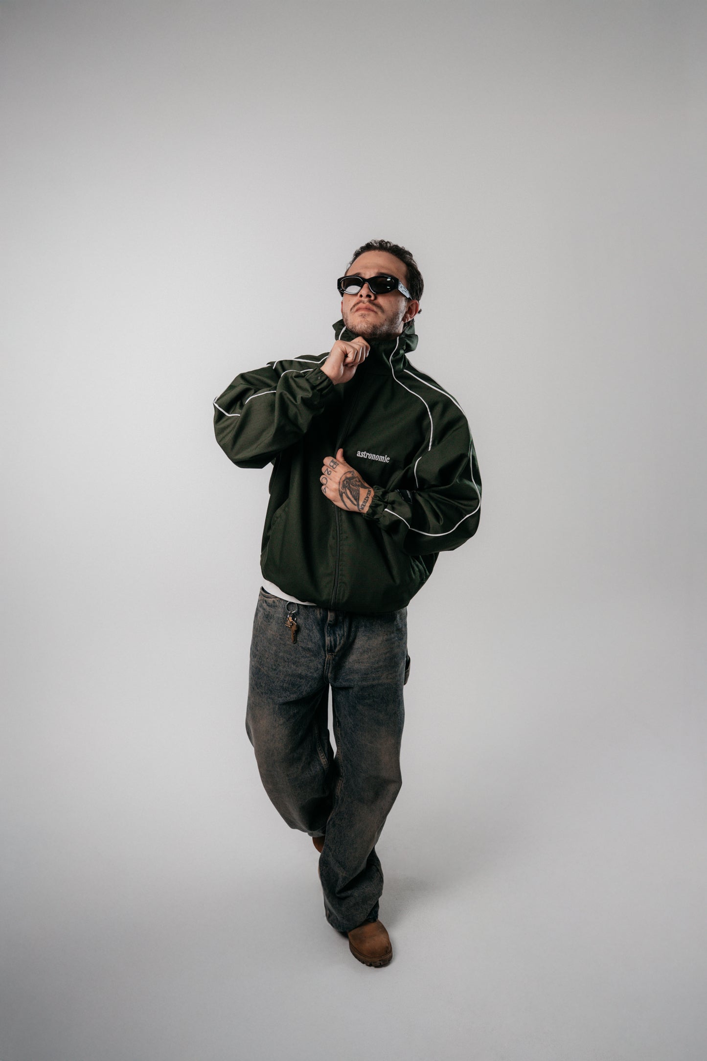 Roadmap Windbreaker - Verde Oscuro