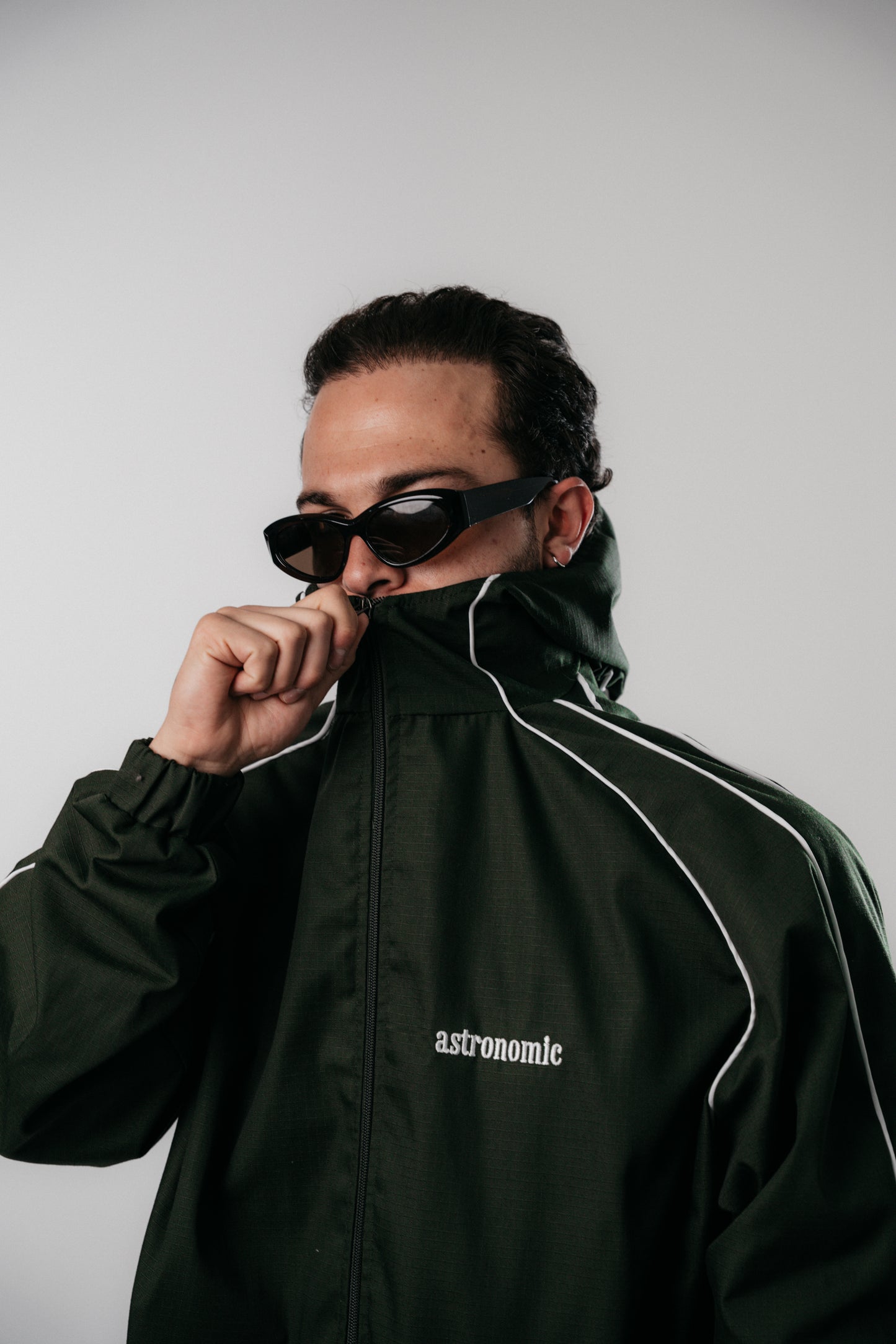 Roadmap Windbreaker - Verde Oscuro