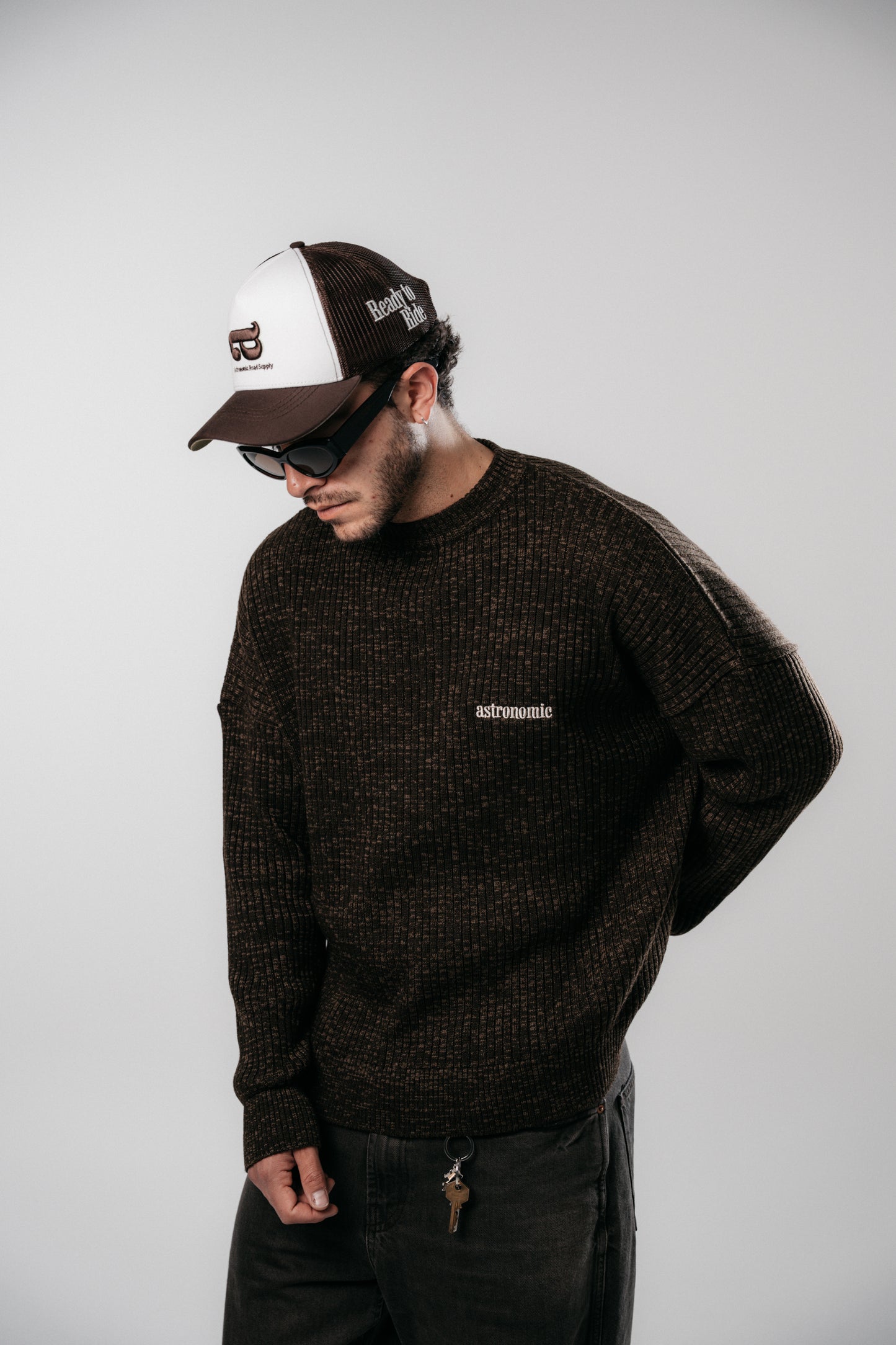 Sweater Ready to Ride - Café Chocolate
