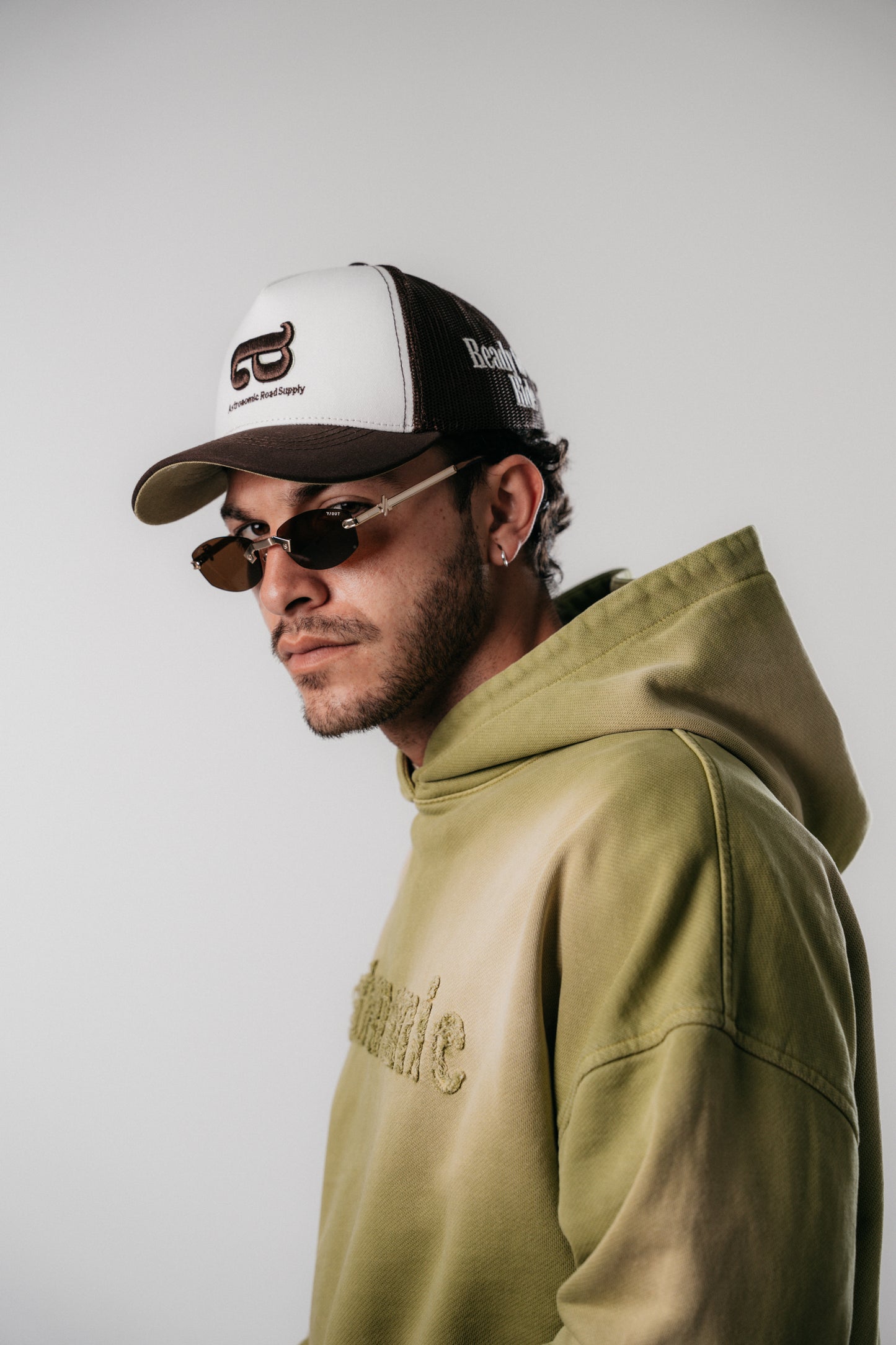 Gorra Ready To Ride - Crema y Café