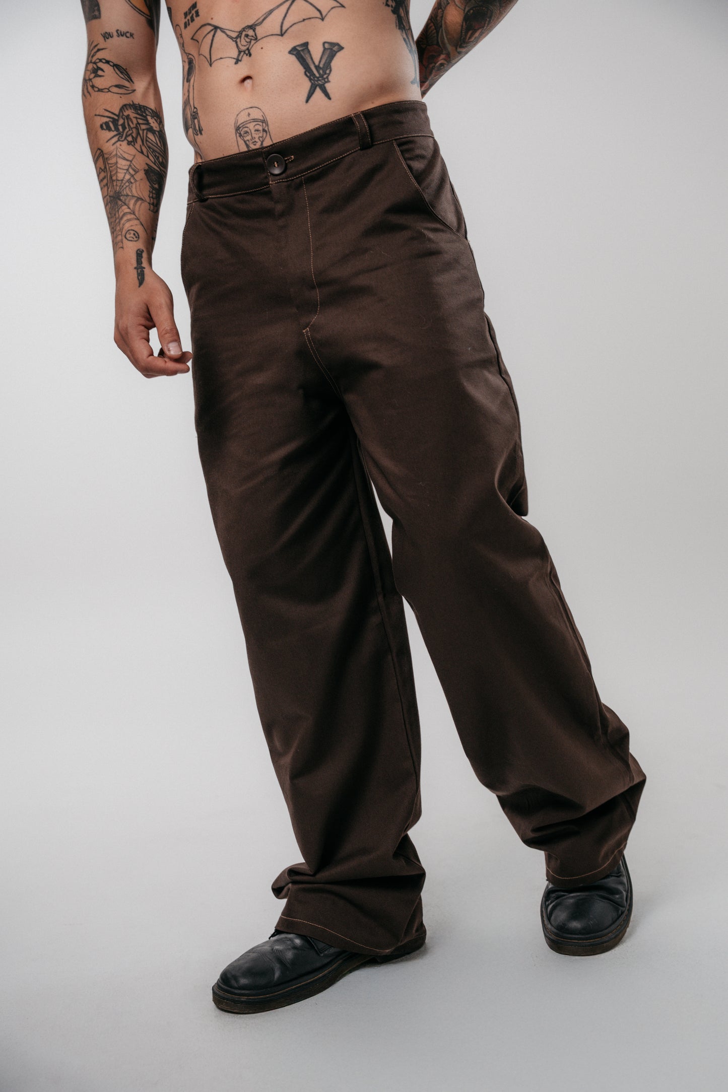Pantalón Chino - Café Chocolate