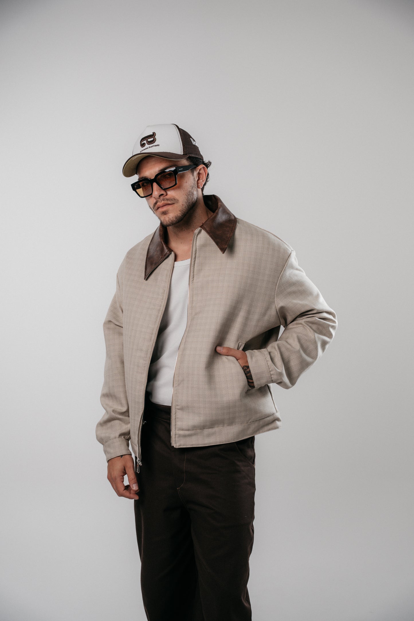 Chaqueta De Paño Wild Ride - Beige