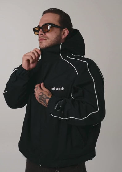Roadmap Windbreaker - Negro